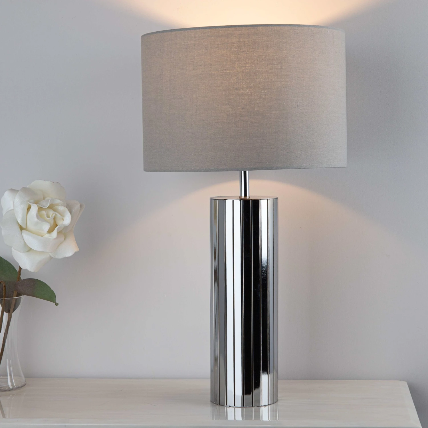 Albacete Polished Chrome Table Lamp 4 Albacete Polished Chrome Table Lamp - Image 2