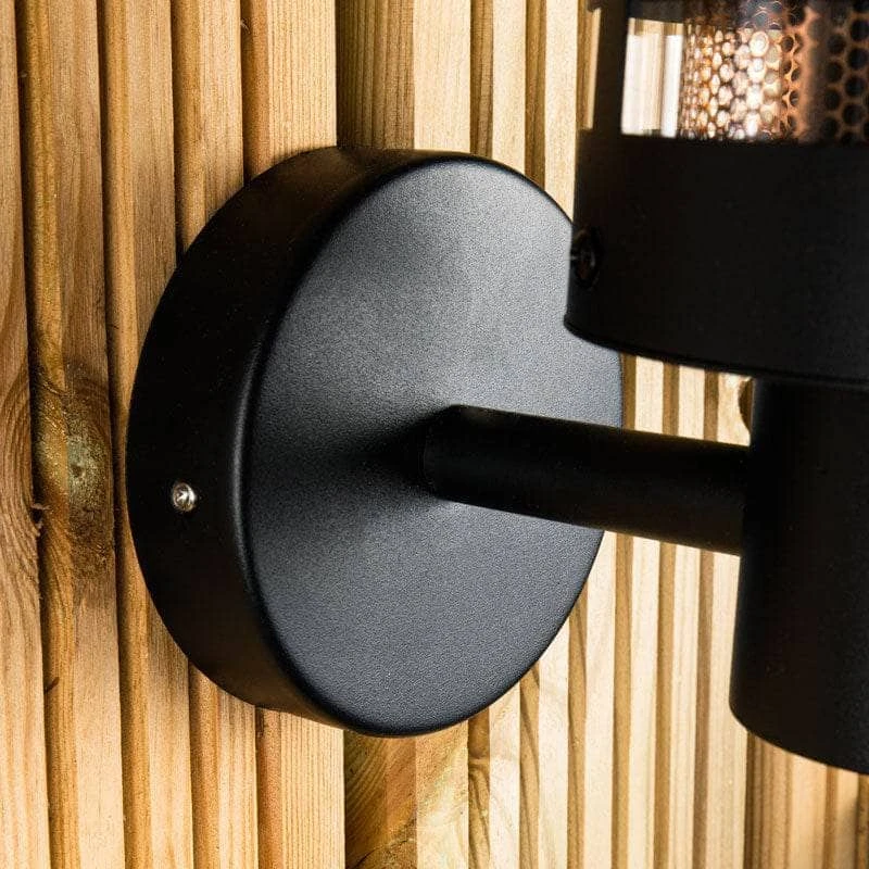 Clermont Mesh Wall Light Black 4 Clermont Mesh Wall Light Black - Image 2