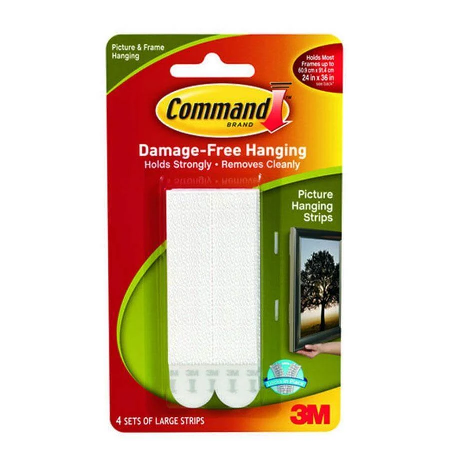Command Picture Hanging Strips - Large 3 Command Picture Hanging Strips - Large