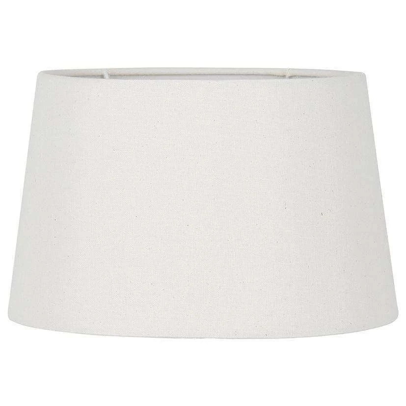 Cream Calico Tapered Shade - 35cm 3 Cream Calico Tapered Shade - 35cm