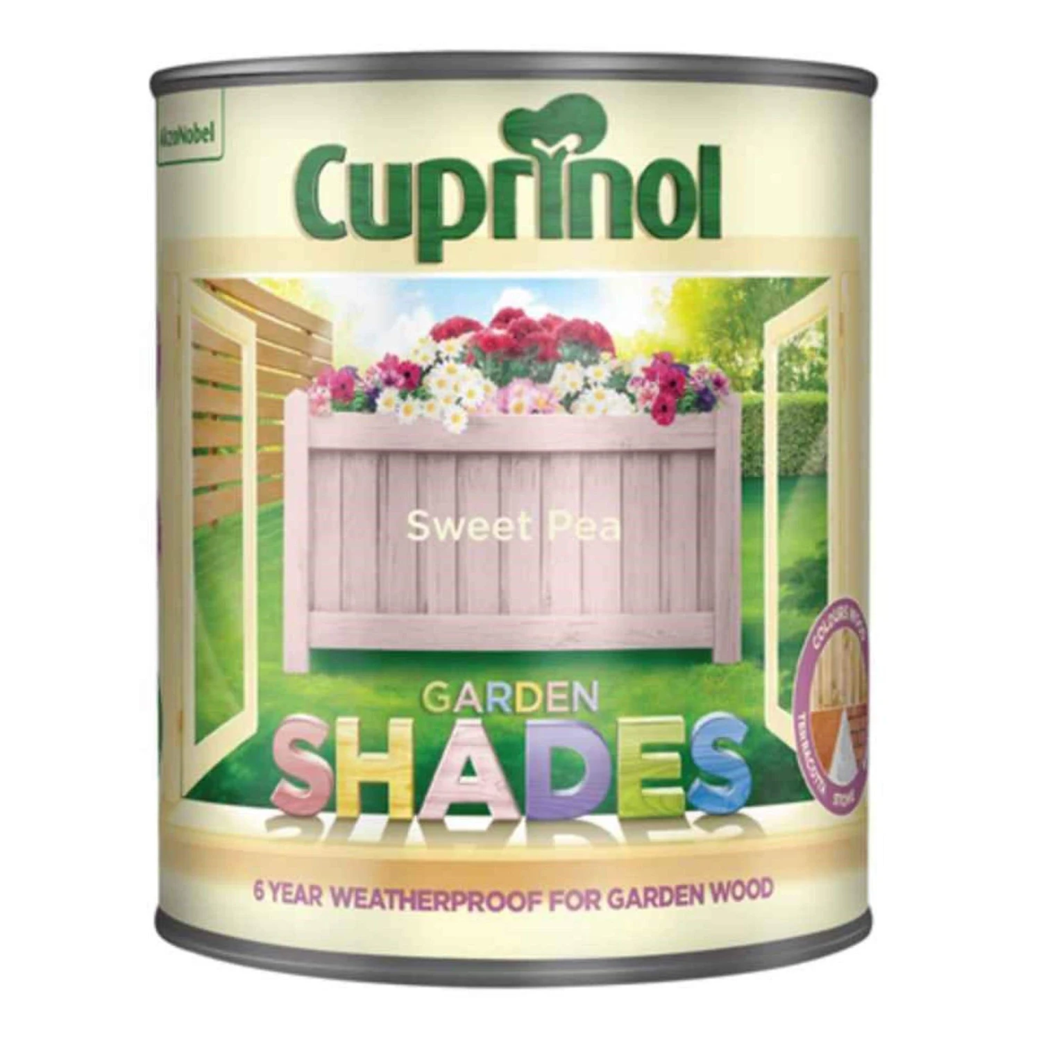Cuprinol Garden Shades 1L Sweet Pea 3 Cuprinol Garden Shades 1L Sweet Pea