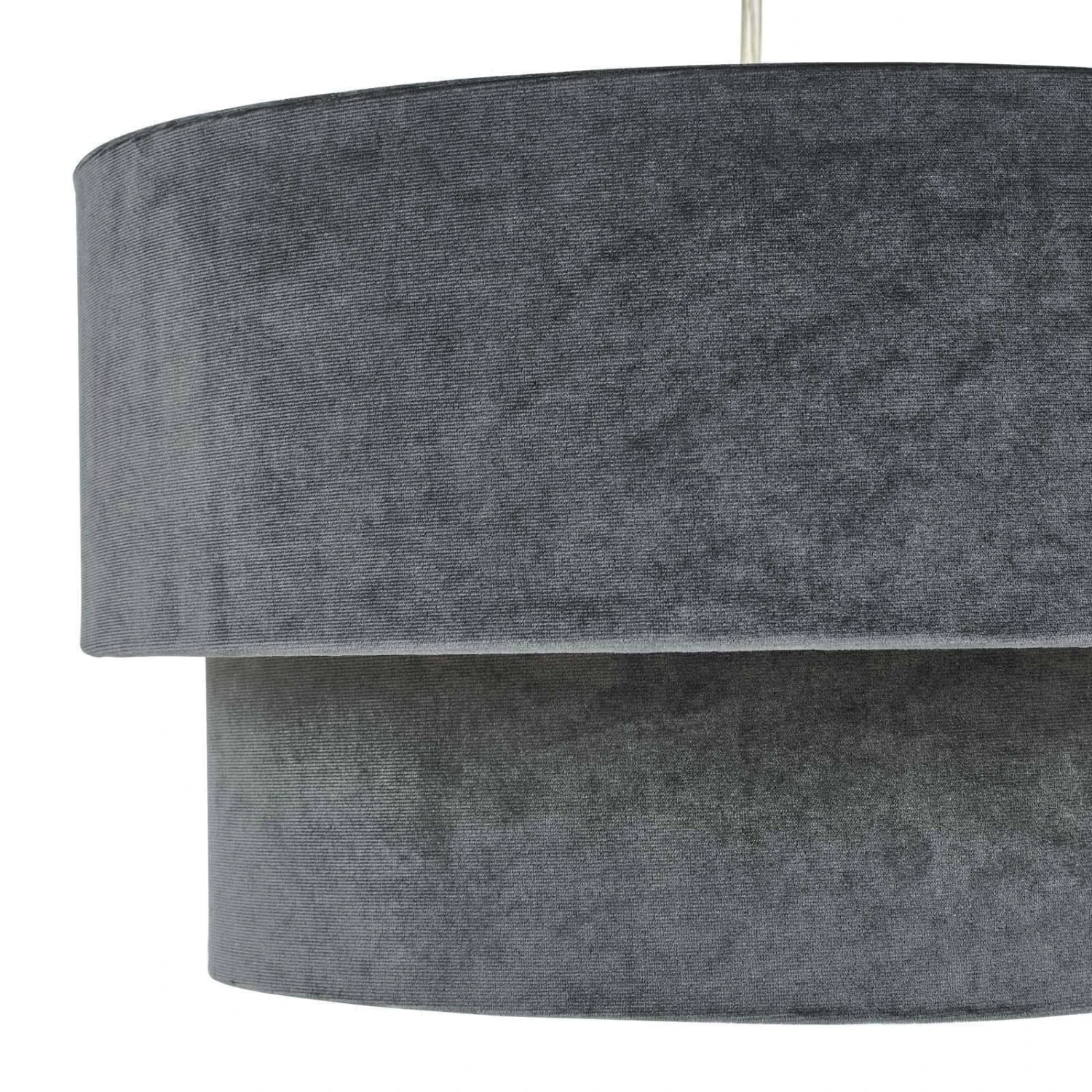 Ubeda Easy Fit Dark Grey Velvet Pendant 6 Ubeda Easy Fit Dark Grey Velvet Pendant - Image 4