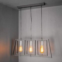 Badajoz 3 Bar Pendant Black & Polished Chrome Ceiling Light -Taskers Sale Shop dax 3lt bar pendant black polished chrome dax 3lt bar pendant black polished chrome 28903091896406