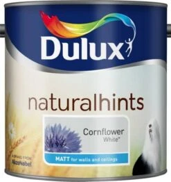 Dulux Natural Hints Matt 2.5 Litre Cornflower White
