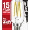 Energizer E14 Filament LED Cookerhood Warm White Lightbulb 35W