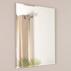 Rectangle Bevelled Mirror - 50 X 40cm