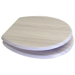 Euro White Ash Toilet Seat