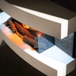 Evonic Empire 2 White Wall Mounted Fire Suite -Taskers Sale Shop evonic empire 2 electric suite evonic empire 2 28785884594262