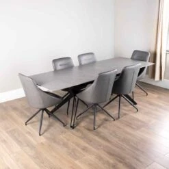 Falcon Extendable Dining Table With 6 Chairs 32 Falcon Extendable Dining Table With 6 Chairs -Taskers Sale Shop falcon extendable dining table with 6 kore chairs 31256331059286