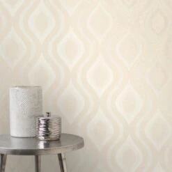 Fine Decor Quartz Geometric Gold Glitter Wallpaper - FD41973