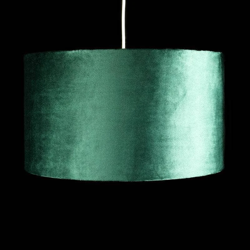 Forli Green Velvet Light Shade - 50cm 3 Forli Green Velvet Light Shade - 50cm