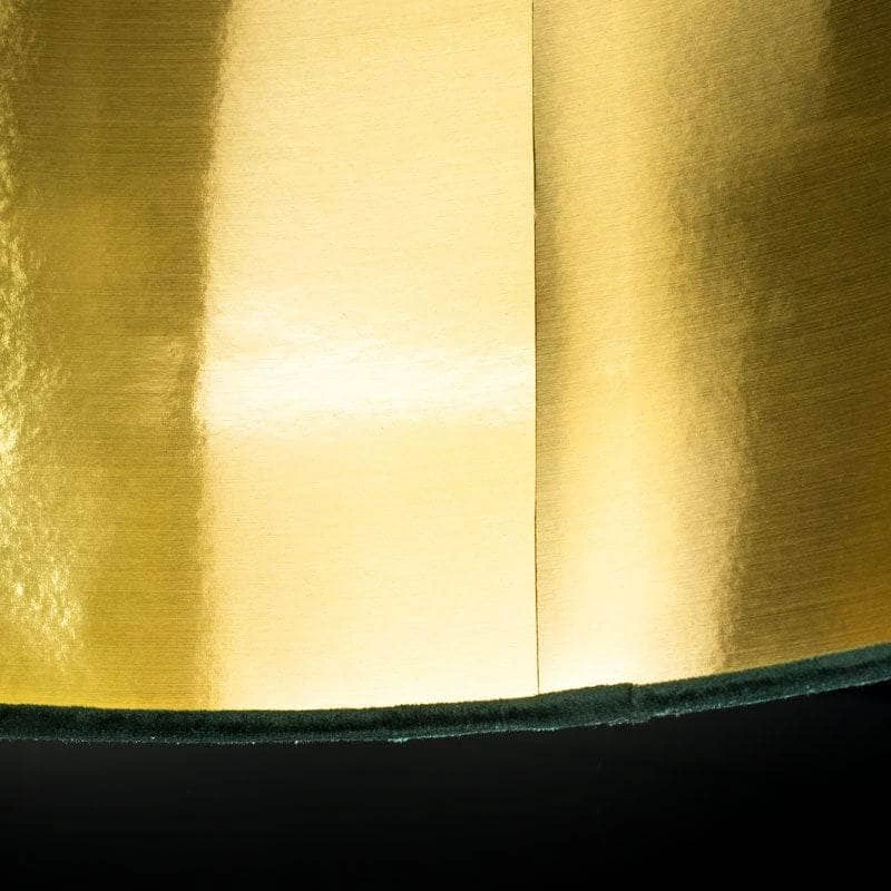 Forli Green Velvet Light Shade - 50cm 4 Forli Green Velvet Light Shade - 50cm - Image 2