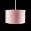 Forli Pink Velvet Light Shade - 28cm