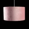 Forli Pink Velvet Light Shade - 38cm -Taskers Sale Shop forli pink velvet light shade 38cm 60006160 31442022989910