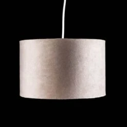 Forli Taupe Velvet Light Shade - 28cm