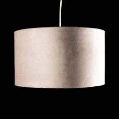 Forli Taupe Velvet Light Shade - 38cm