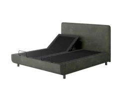 Tempur® Ergo Smart Bed Range -Taskers Sale Shop form smart bedframe angled dark green velvet