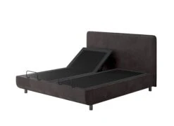 Tempur® Ergo Smart Bed Range -Taskers Sale Shop form smart bedframe angled dark grey velvet