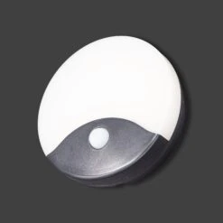 Nimes 15W Round PIR Bulkhead