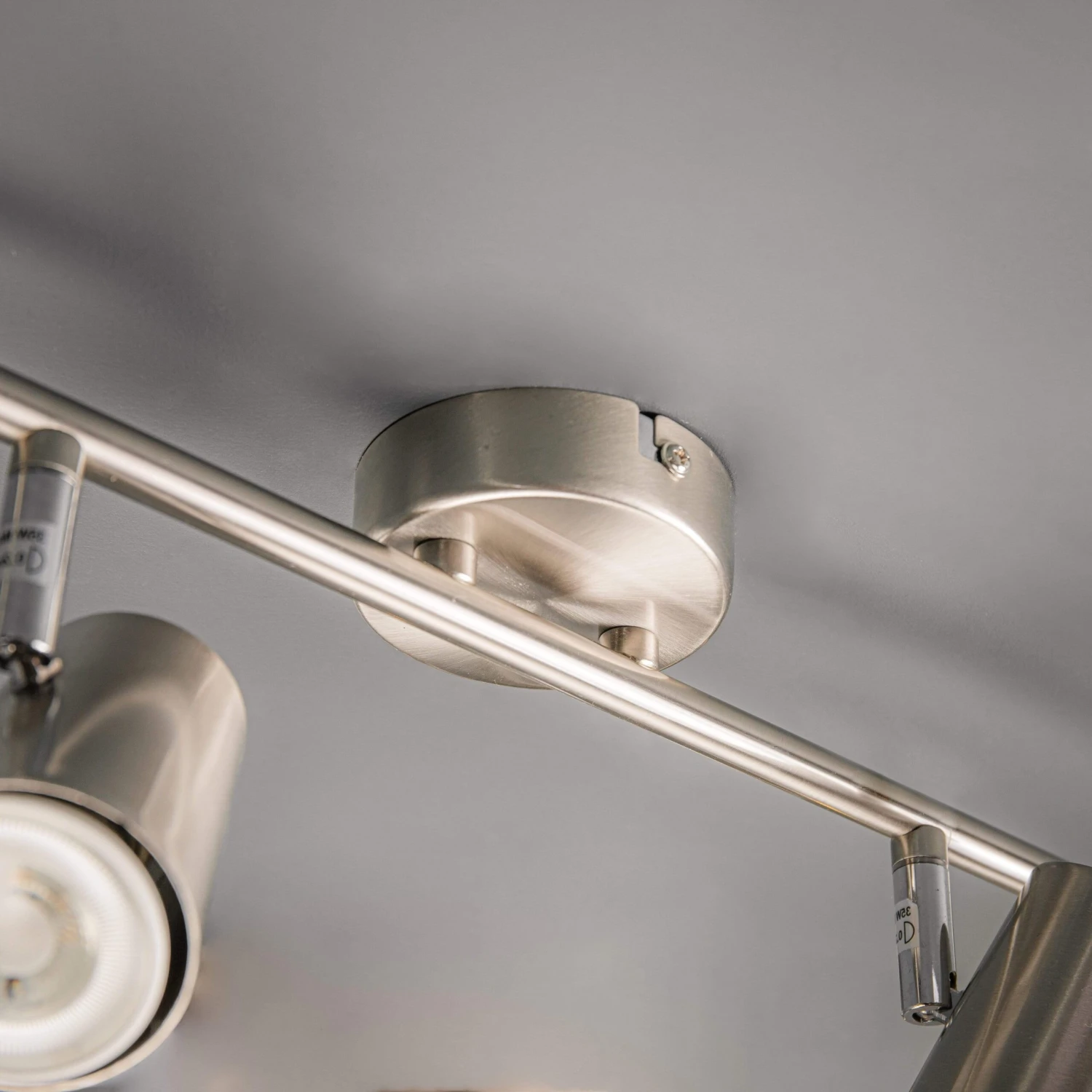 Marseille 4 Light Spotlight Bar Satin Nickel 4 Marseille 4 Light Spotlight Bar Satin Nickel - Image 2