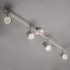 Marseille 4 Light Spotlight Bar Satin Nickel -Taskers Sale Shop forum lighting harvey 4 light spotlight bar satin nickel forum harvey spot 4l bar inl 31723 snic 29005355941974