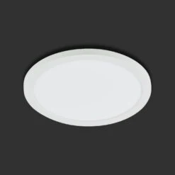 Le Harve White 24w LED Flush Bathroom Light