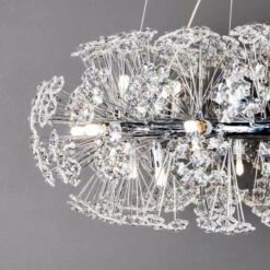 Kansas Round 20 Light Pendant Chrome Ceiling Light 7 Kansas Round 20 Light Pendant Chrome Ceiling Light -Taskers Sale Shop galaxy prism round 20 light pendant chrome ceiling light galaxy prism round tas785ch 20 light pendant chrome 31187409961046