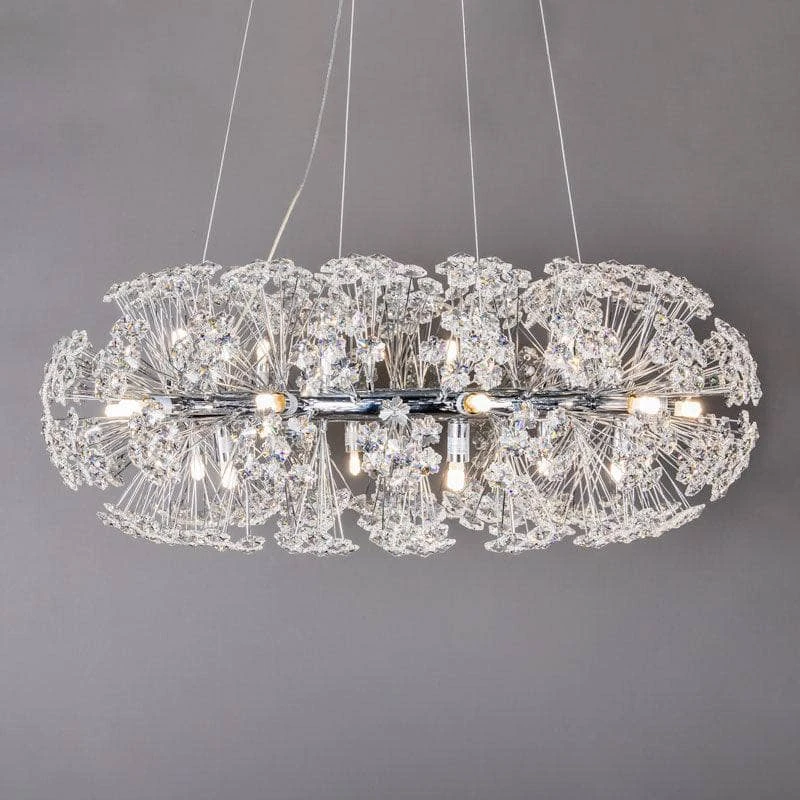 Kansas Round 20 Light Pendant Chrome Ceiling Light 3 Kansas Round 20 Light Pendant Chrome Ceiling Light