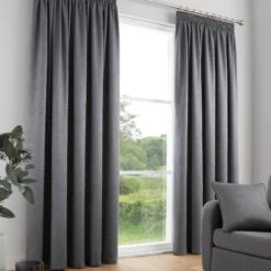 Fusion Galaxy Curtains - Charcoal