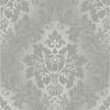 Grandeco Fabric Damask Silver Wallpaper - A10904 2 Grandeco Fabric Damask Silver Wallpaper - A10904 -Taskers Sale Shop grandeco fabric damask silver wallpaper a10904 grandeco b49 fabric damask silver a10904 28790641098838