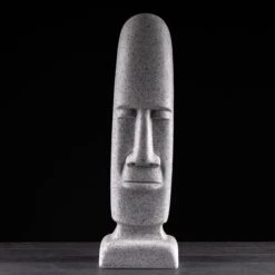 Granite Easter Island Head 70cm