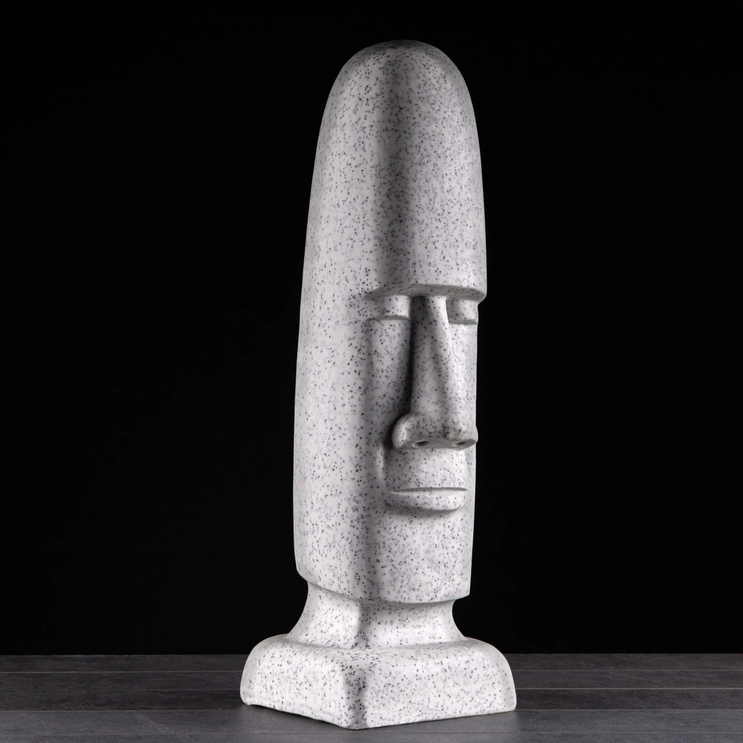 Granite Easter Island Head 70cm 4 Granite Easter Island Head 70cm - Image 2
