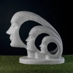 Granite Evolution Statue - 70cm