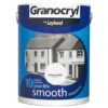 Granocryl Brilliant White Smooth Paint 2.5L -Taskers Sale Shop granocryl brilliant white smooth paint 2 5l granocryl smooth 2 5lt brill white 14704099819606