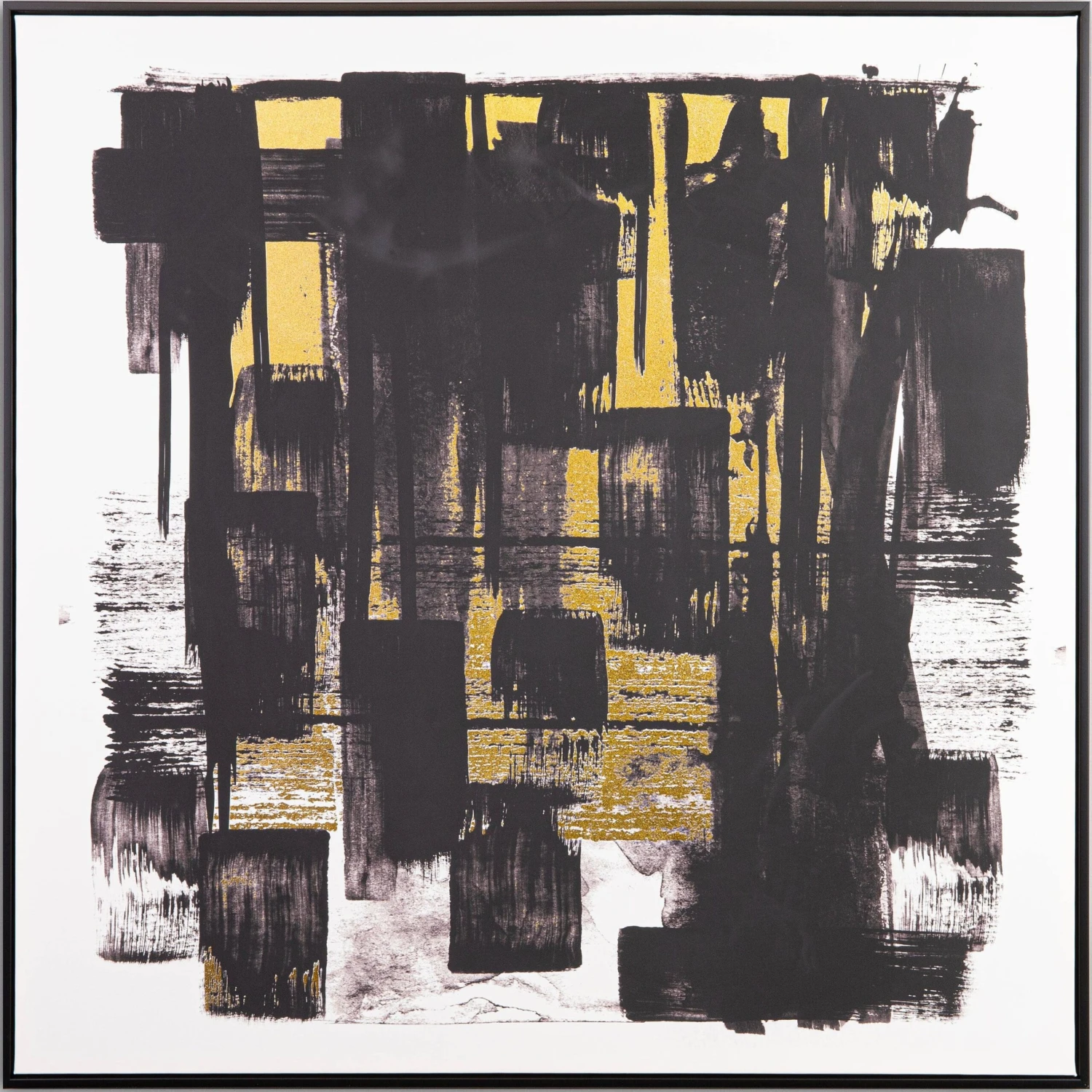 Housewares Astratto Impasto Wall Art 103x103 4 Housewares Astratto Impasto Wall Art 103x103 - Image 2