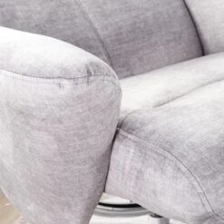 Houston Silver Recliner Chair & Stool -Taskers Sale Shop houston silver recliner chair stool gfa houston paddington chair stool silver 30594917826646