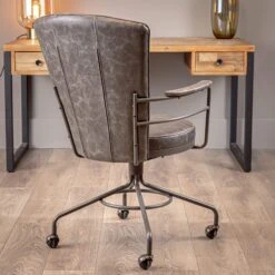 Hue Black Leather Office Chair -Taskers Sale Shop hue black leather office chair hue black leather office chair 16361157886038