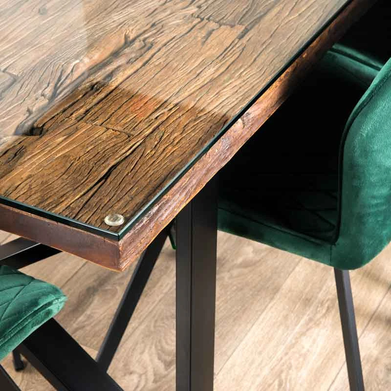 Bella 180cm Table & 6 Vancouver Emerald Chairs 10 Bella 180cm Table & 6 Vancouver Emerald Chairs - Image 8