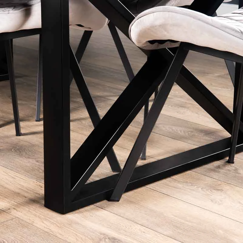 Bella 180cm Table & Vancouver Silver Chairs 12 Bella 180cm Table & Vancouver Silver Chairs - Image 10