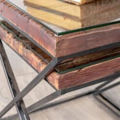 Bella Wood Nest Of Tables 9 Bella Wood Nest Of Tables -Taskers Sale Shop indus bella phoenix nest of tables indus bella phoenix nest of tables 30807175823446