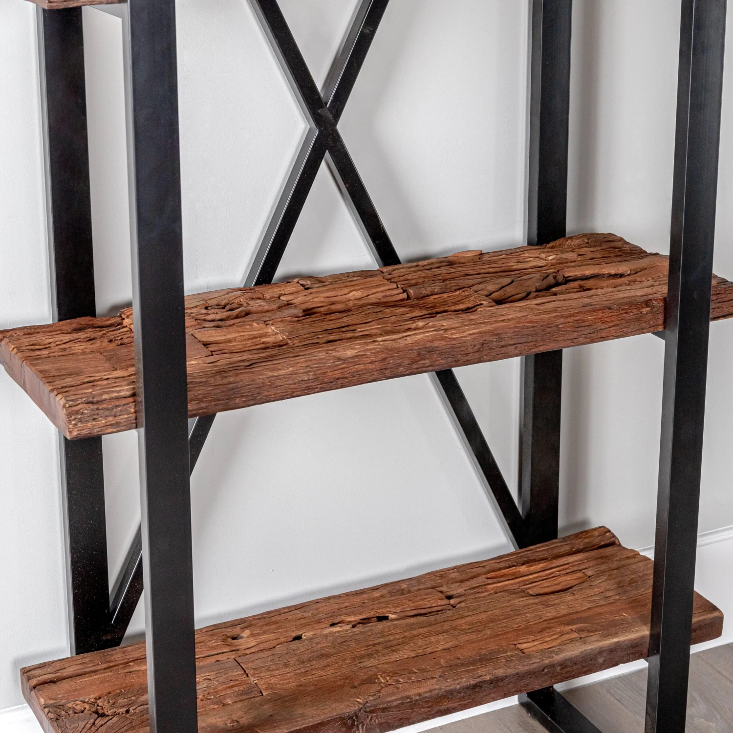 Bella Wood Shelf Unit 6 Bella Wood Shelf Unit - Image 4