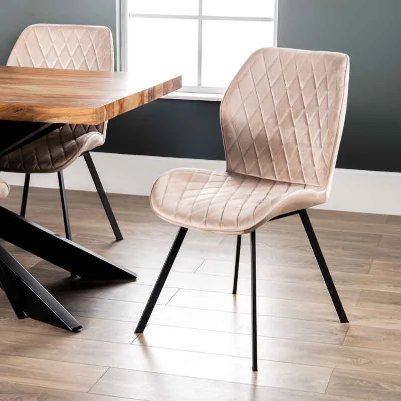 Winslow Table & 6 Vancouver Taupe Chairs 6 Winslow Table & 6 Vancouver Taupe Chairs - Image 4