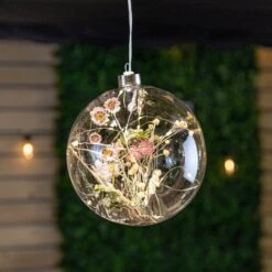 Warm White Translucent Micro LED Glass Bauble - 14cm 11 Warm White Translucent Micro LED Glass Bauble - 14cm -Taskers Sale Shop kaemingk 898103 micro led ball wrm wht 14cm kaemin 985197 micro led ball wrm wht 14cm 30101352480854