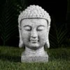Large Granite Buddha Head Bust 25cm 2 Large Granite Buddha Head Bust 25cm -Taskers Sale Shop large granite buddha head bust 25cm 60002511 31409953898582