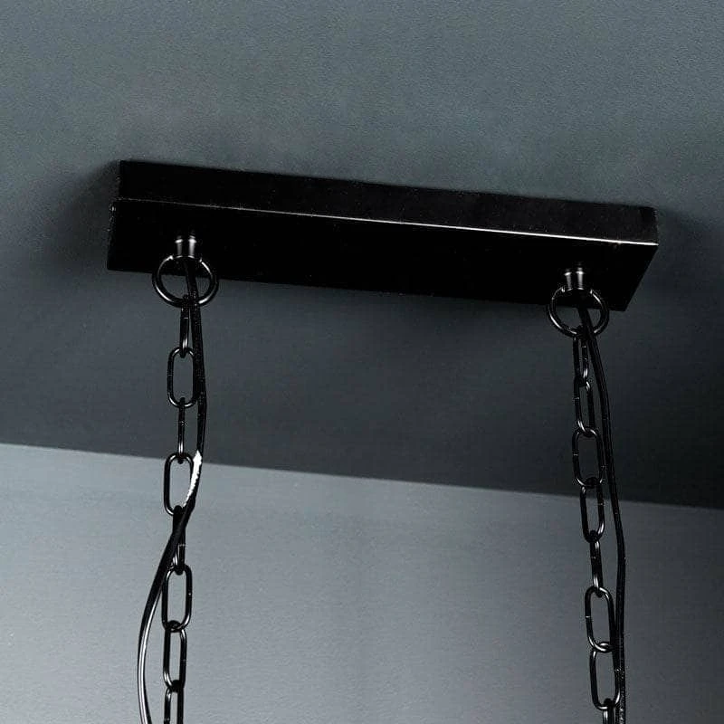 Lecce 3 Light Ceiling Pendant Light Black 6 Lecce 3 Light Ceiling Pendant Light Black - Image 4