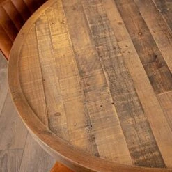 Lincoln Oak Round Dining Table Set -Taskers Sale Shop lincoln round oak dining set baker lincoln round 4 cooper tan 16416636305494