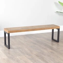 Lincoln Rustic Dining Bench