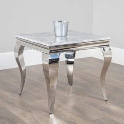 Louis Marble Lamp Table