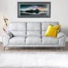 Lyon Silver 3 Seater Sofa 1 Lyon Silver 3 Seater Sofa -Taskers Sale Shop lyon 3 seater