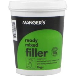 Mangers Ready Mix All Purpose Filler -Taskers Sale Shop mangers ready mix all purpose filler mangers r mix a p filler 600g tub 14452974125142